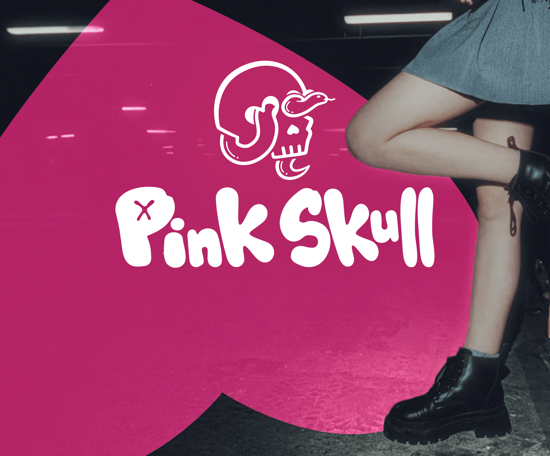 Pink Skull Brand Design