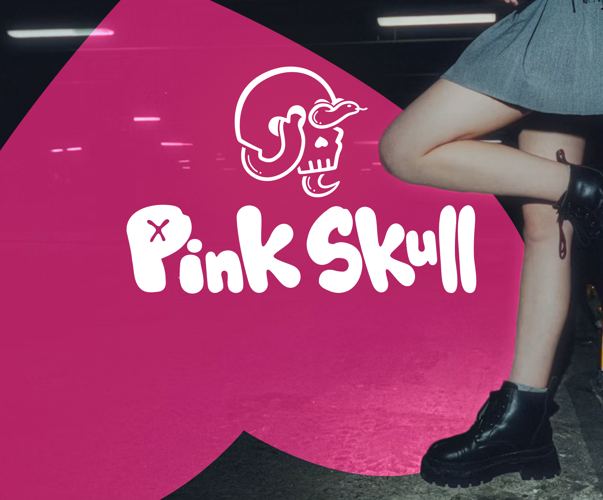 Pink Skull Brand Design